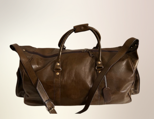 Tangeir Leather Dufflebag